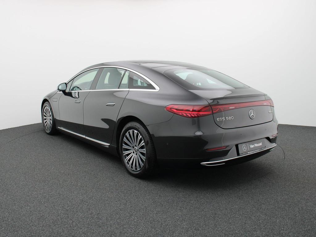 Mercedes-Benz EQS 580 108 kWh 4MATIC (automatique), Autos, Mercedes-Benz, Cuir, Argent ou Gris, Achat, Euro 6