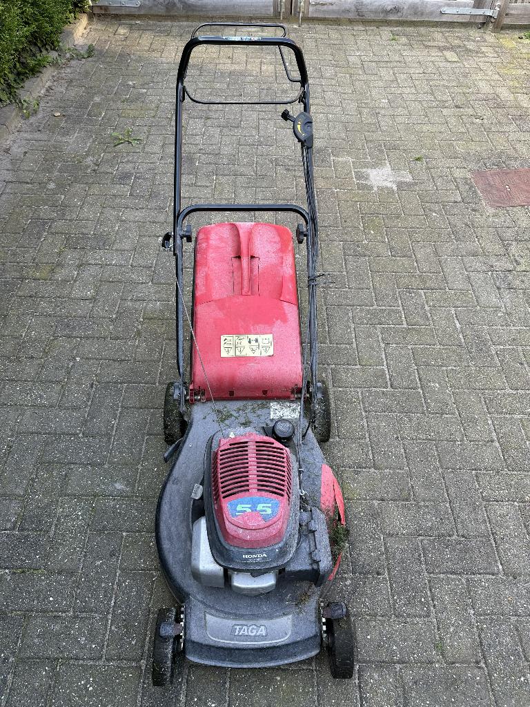 Honda grasmachine TAGA GCV160, Ophalen, Honda, Gebruikt, Opvangbak