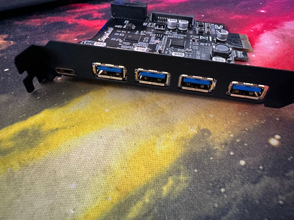 4x usb 3.0 + 1x USB-C PCIe kaart, Informatique & Logiciels, Ordinateurs & Logiciels Autre, Enlèvement ou Envoi, Utilisé