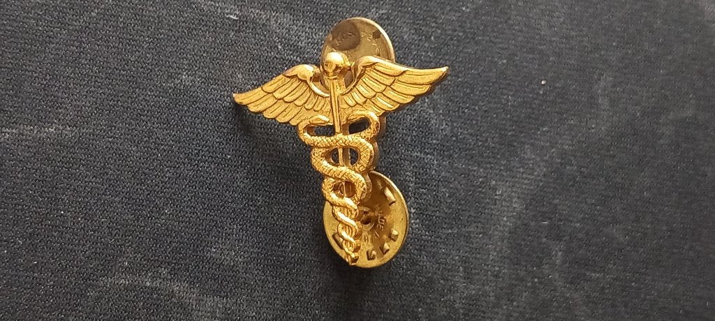 insigne US du médical département, Collections, Enlèvement ou Envoi, Autres, Ruban, Médaille ou Ailes