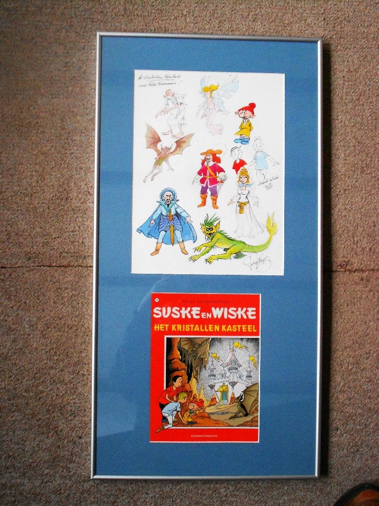 Suske en Wiske - Het Kristallen Kasteel -modellen tek Geerts, Ophalen of Verzenden, Nieuw, Geerts, Paul, Vandersteen, Willy