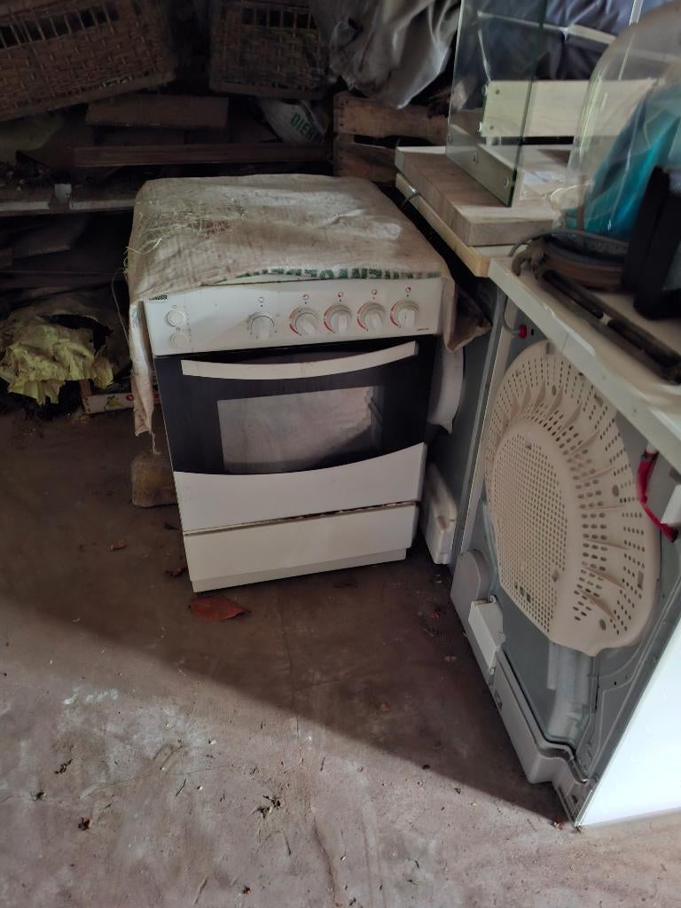 Kookvuur met oven., Ophalen, Gebruikt, 4 kookzones, Gas