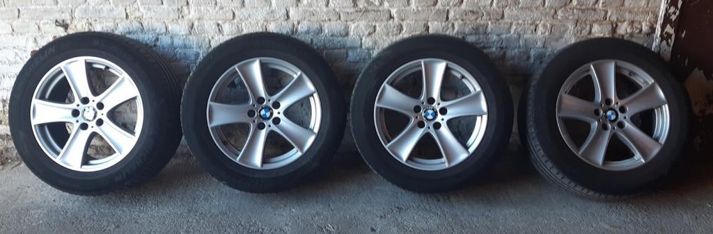 Roues complètes 18" BMW origine 5x120 INCASSABLE X5 X6, Pneus et Jantes, 255 mm, Pneus été, 18 pouces