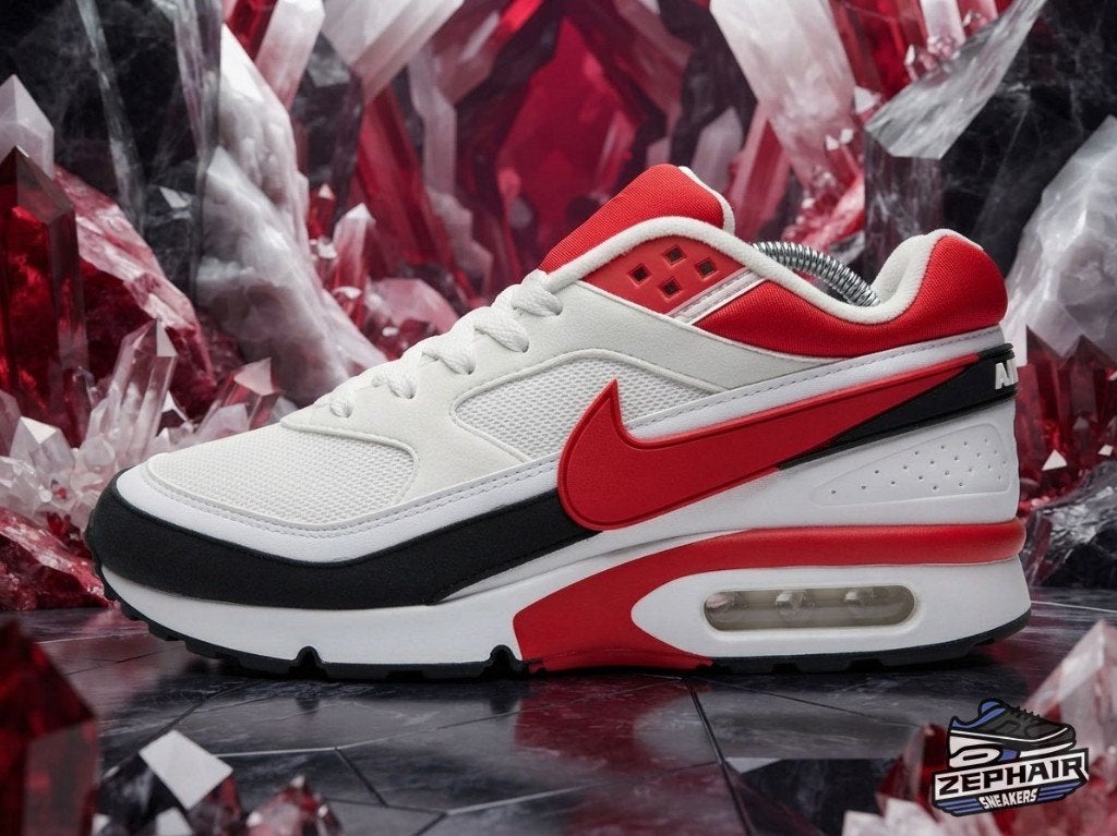 Nike Air Max Classic BW 'Sport Red' EU42.5 2021, Verzenden, Wit, Nike, Zo goed als nieuw
