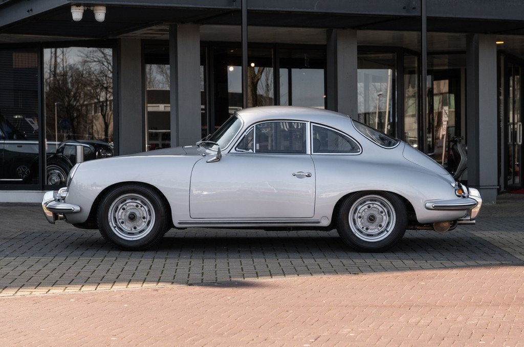 Porsche 356 B - Matching Numbers (bj 1963), Auto's, Stof, Zwart, Bedrijf, 1582 cc