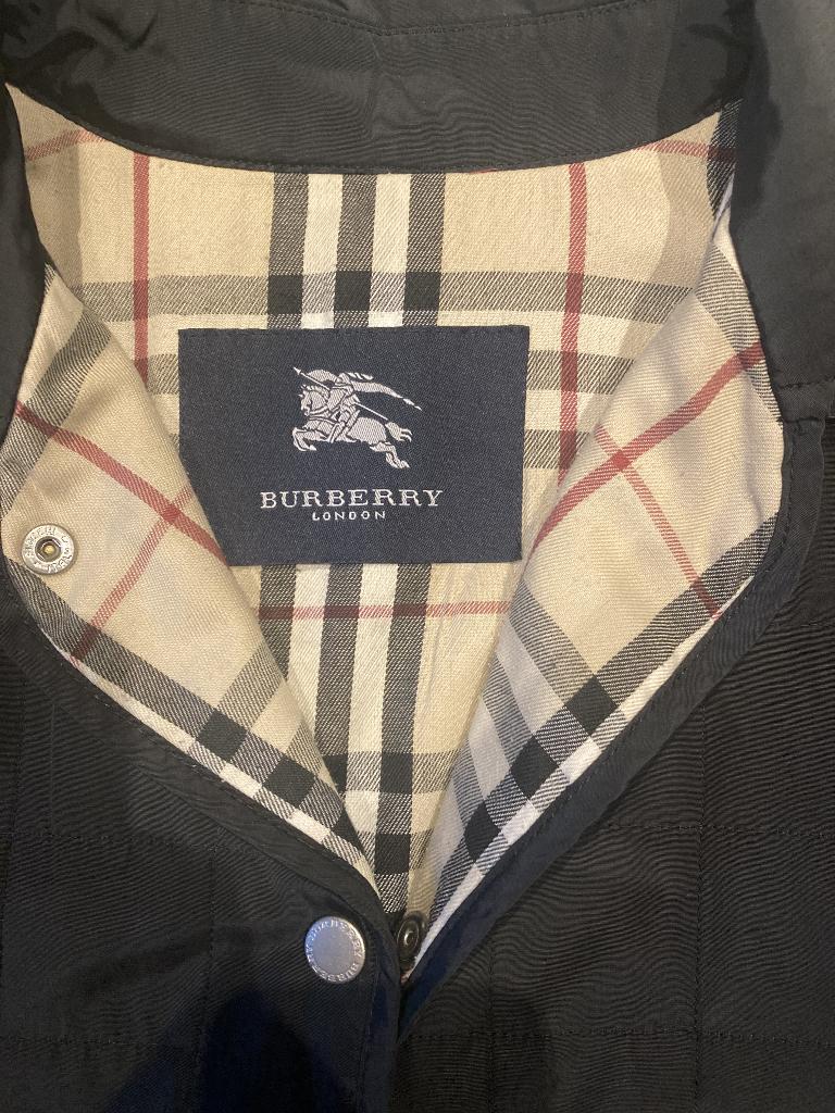 Burberry jas, Kleding | Dames, Jassen | Zomer, Zo goed als nieuw, Maat 38/40 (M), Zwart, Ophalen
