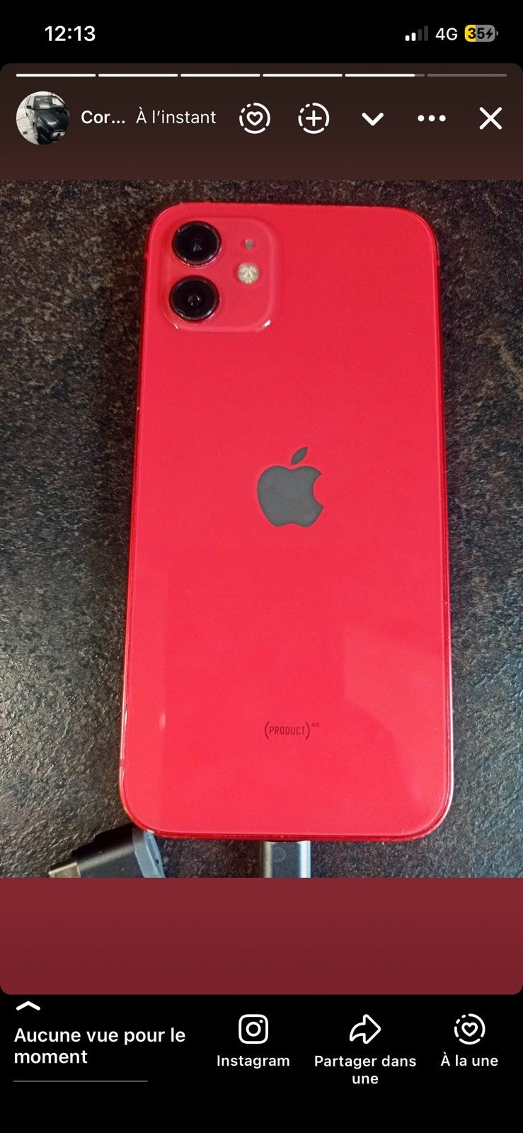 Iphone 12 64gb red NOUVEAU PRIX, Enlèvement, Comme neuf, IPhone 12
