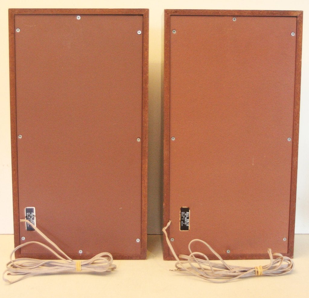 Vintage ALL Luidsprekers / 25 Watt / 4 Ohm / Begin Jaren 70, Ophalen of Verzenden, Zo goed als nieuw, Stereo speakers
