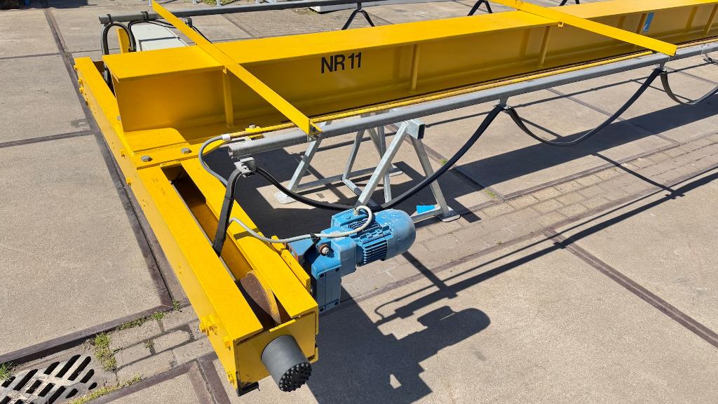 Demag rolbrug 8.615 mm / 3,2 ton / 8 m hijshoogte, Doe-het-zelf en Bouw, Ophalen, Gebruikt, Elektrisch