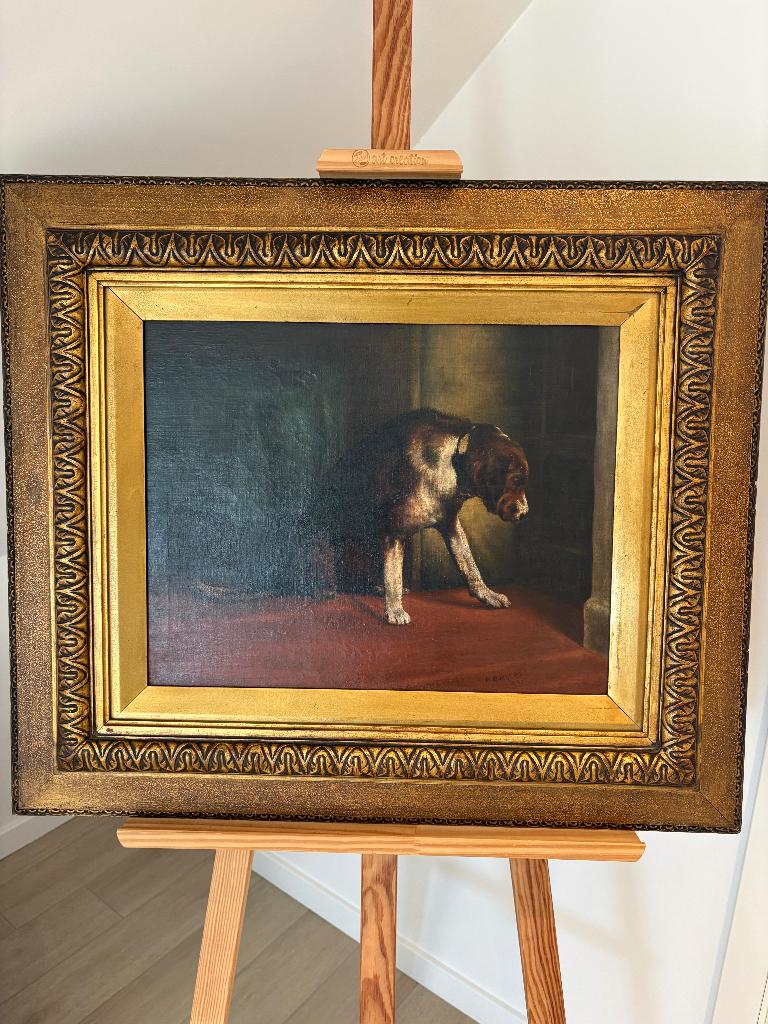 Peinture à l'huile H.Overend, Antiquités & Art, Art | Peinture | Classique, Enlèvement