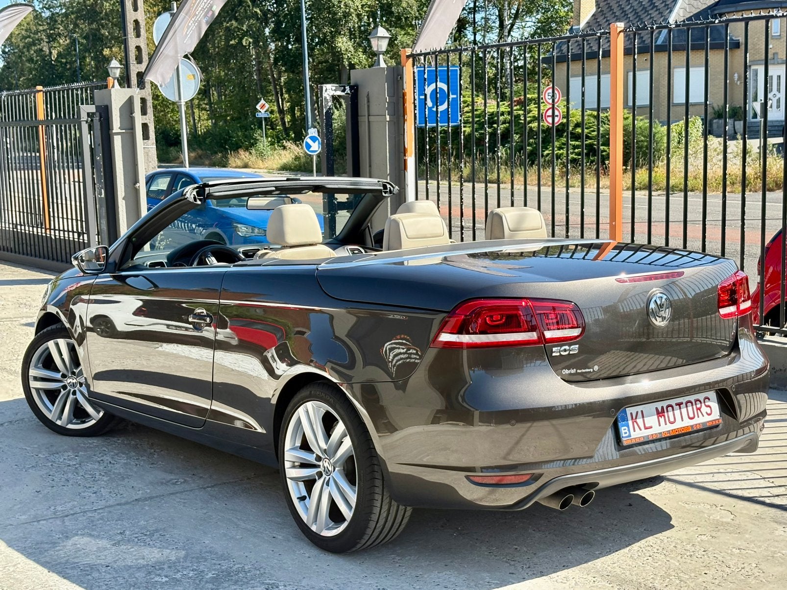 VW EOS 2.0CR TDI 136CV 140 000KM CARPASS 2011 FACELIFT, Cuir, Euro 5, Achat, Beige
