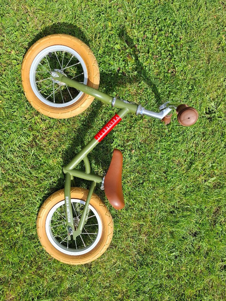 Veloretti Mini loopfiets Olijfgroen, Ophalen, Gebruikt, Loopfiets