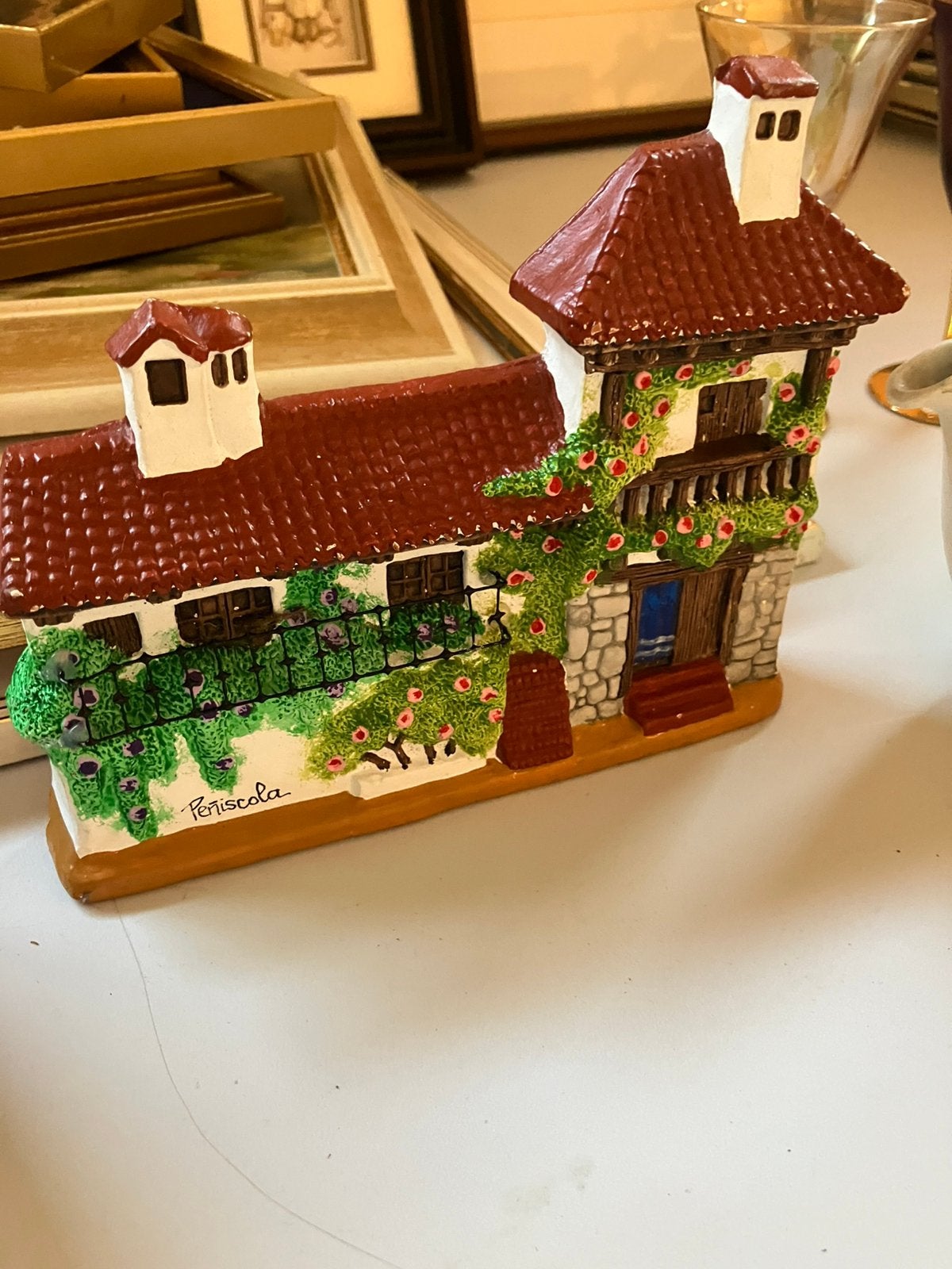 Keramisch spaans huisje, Antiek en Kunst, Antiek | Keramiek en Aardewerk, Ophalen