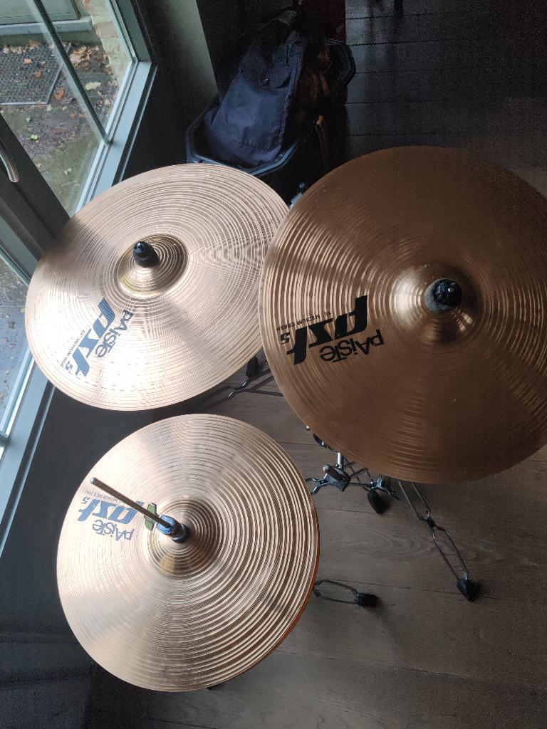 Paiste pst5 set, Muziek en Instrumenten, Drumstellen en Slagwerk, Ophalen, Zo goed als nieuw