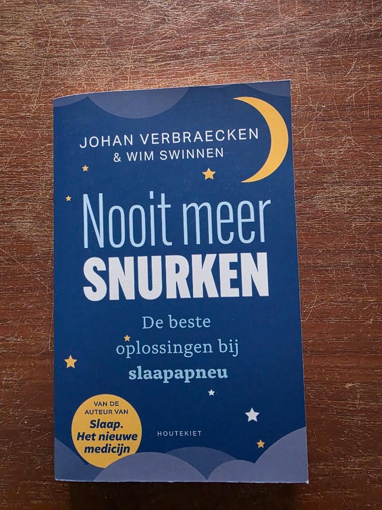 Nooit meer snurken, Livres, Santé, Diététique & Alimentation, Neuf, Johan Verbraecken en Wim Swinnen, Enlèvement, Santé et Condition physique