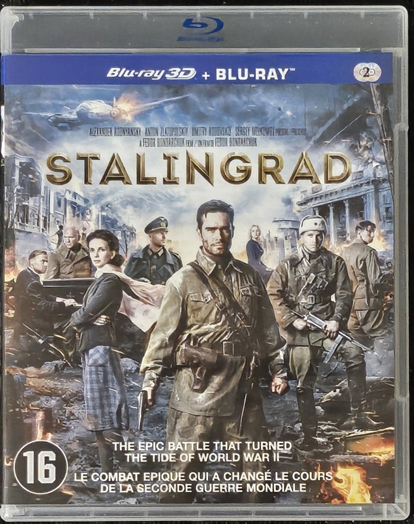 Stalingrad 3D Blu Ray + Blu Ray (2013), Cd's en Dvd's, Inclusief extra's, Nederlands, Actie, Ophalen of Verzenden