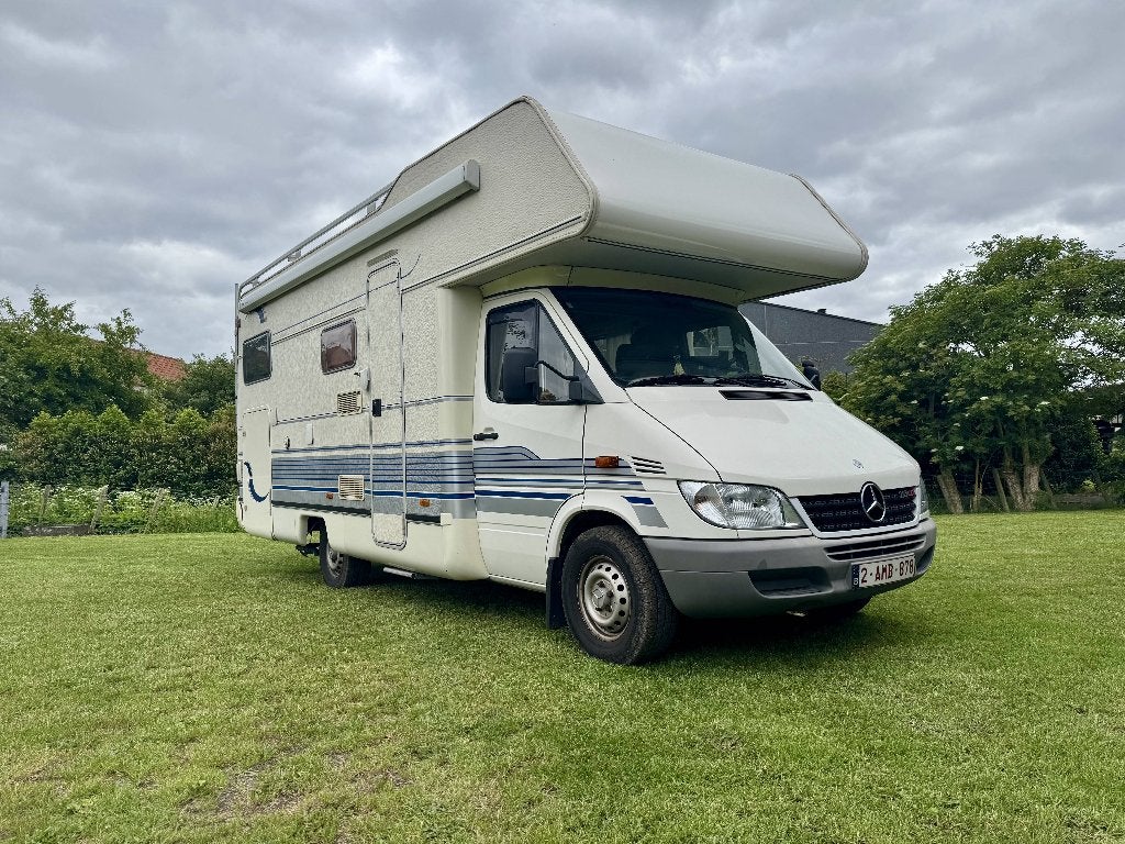 Mobilehome, Caravans en Kamperen, Mobilhomes, Particulier, tot en met 5, Alkoof, Mercedes-Benz, Mercedes, 6 tot 7 meter, Diesel