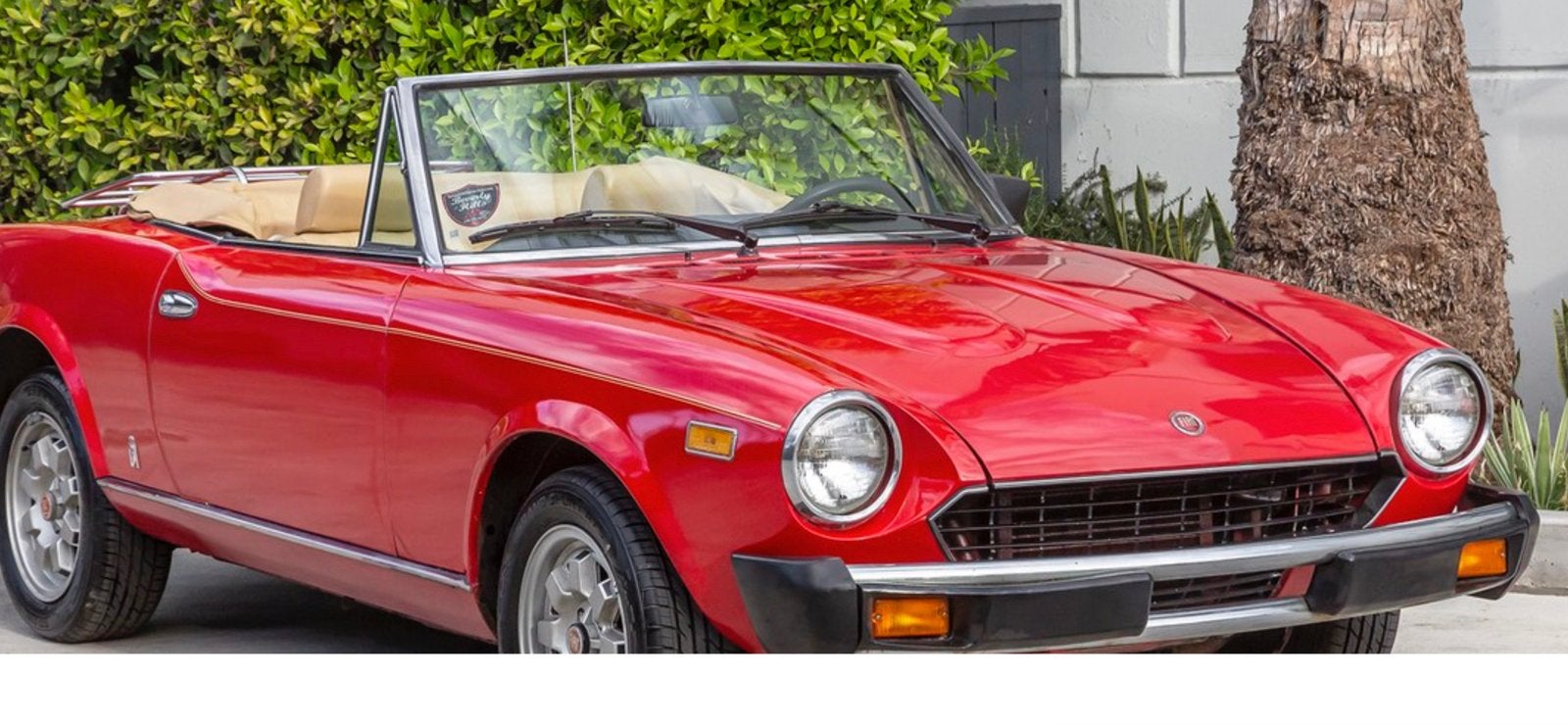 Fiat 124 spider, Auto's, Achterwielaandrijving, Cabriolet, Overige kleuren, Handgeschakeld