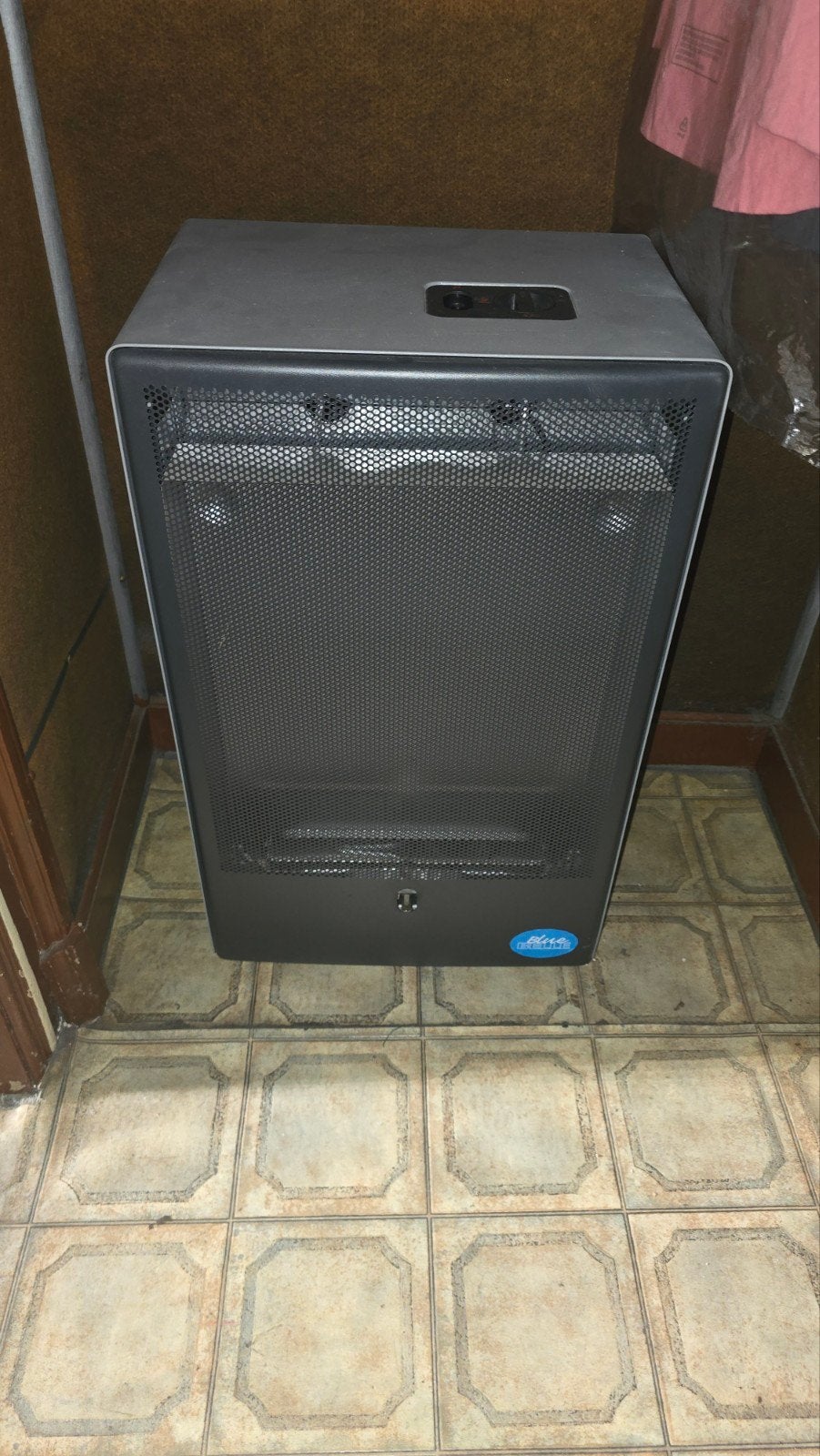 De Blue Belle 4,2 kW gaskachel, zonder gasfles, Ophalen, Gas, Zo goed als nieuw, Vrijstaand