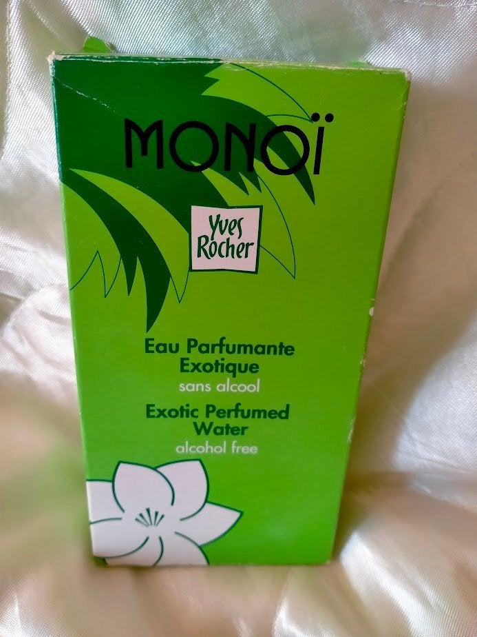 Monoï de Tahiti,geparfumeerd water,zonder alcohol,100 ml., Bijoux, Sacs & Beauté, Beauté | Soins du corps, Enlèvement ou Envoi