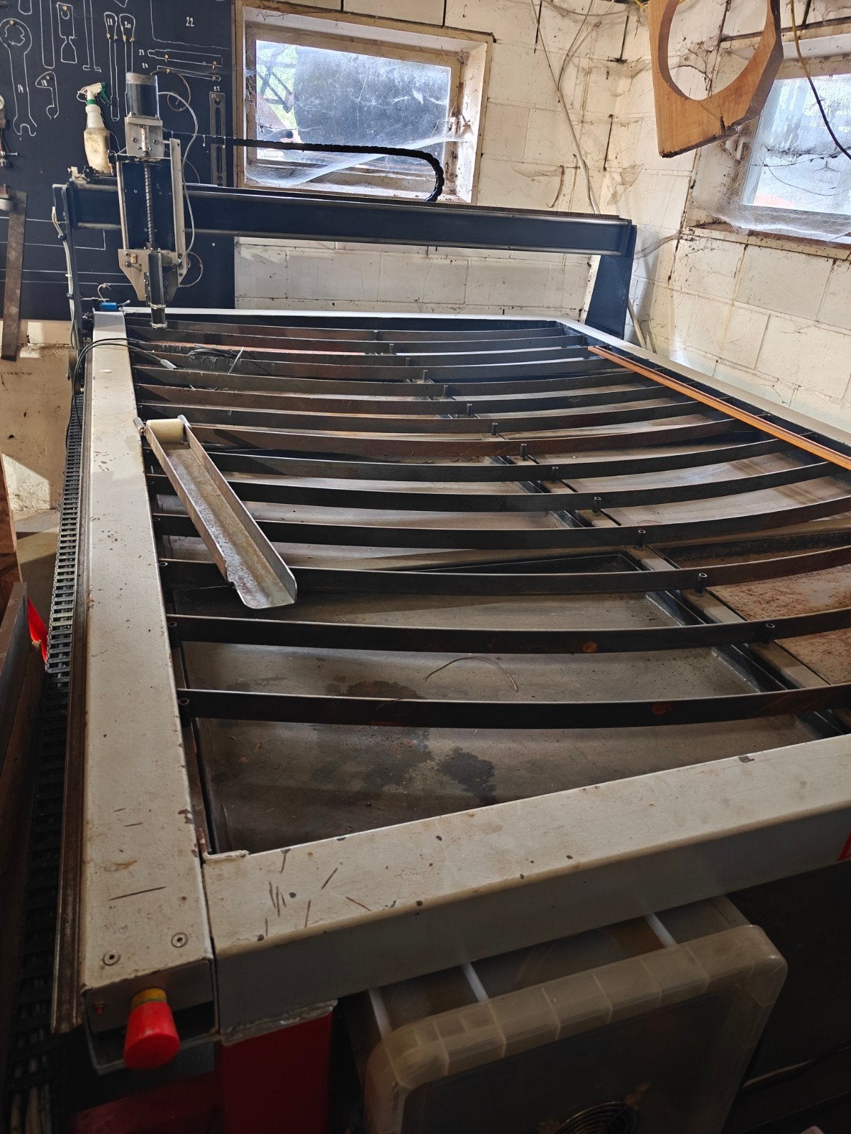 CNC-plasma, Ophalen