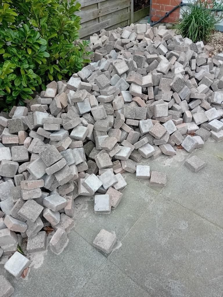 Klinkers, Tuin en Terras, Grind, Keien en Split, Ophalen