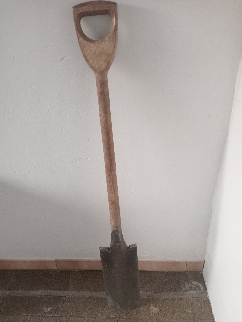 Spade, Ophalen, Gebruikt, Spade