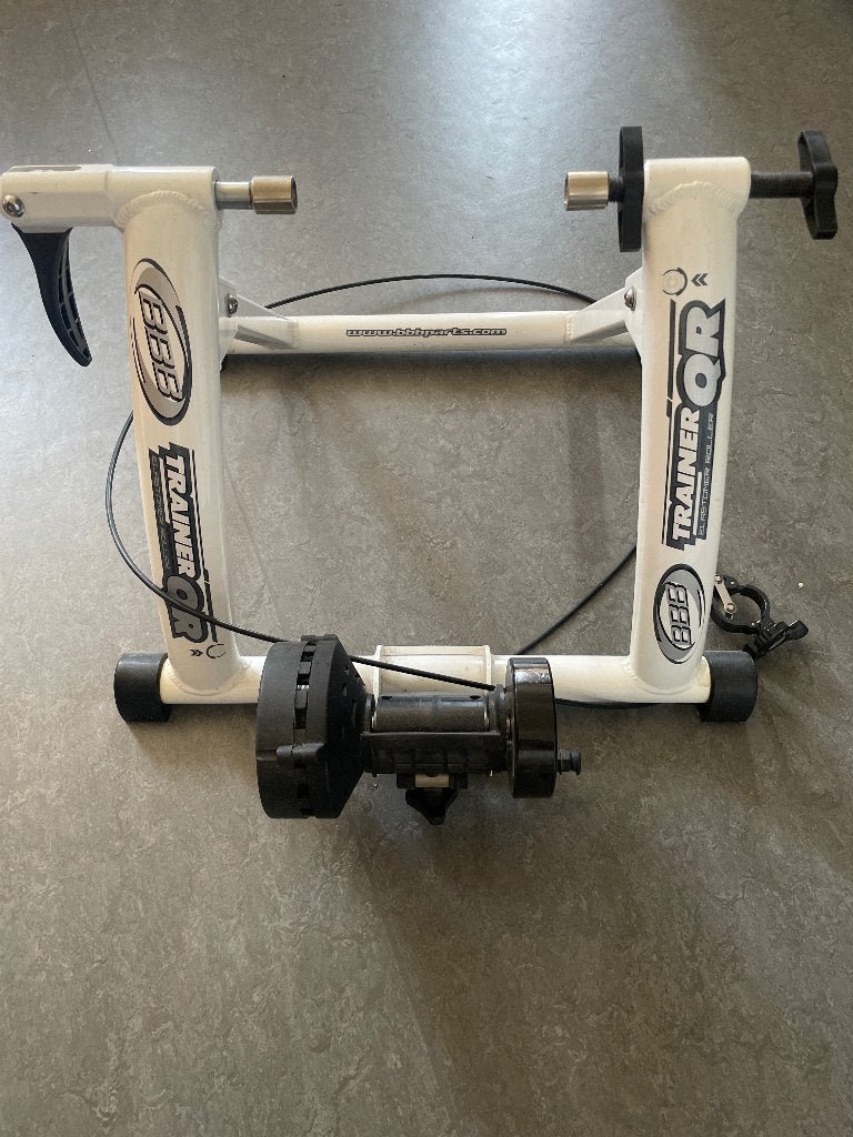 Fiets trainer, Sport en Fitness, Ophalen, Gebruikt, Overige typen, Metaal