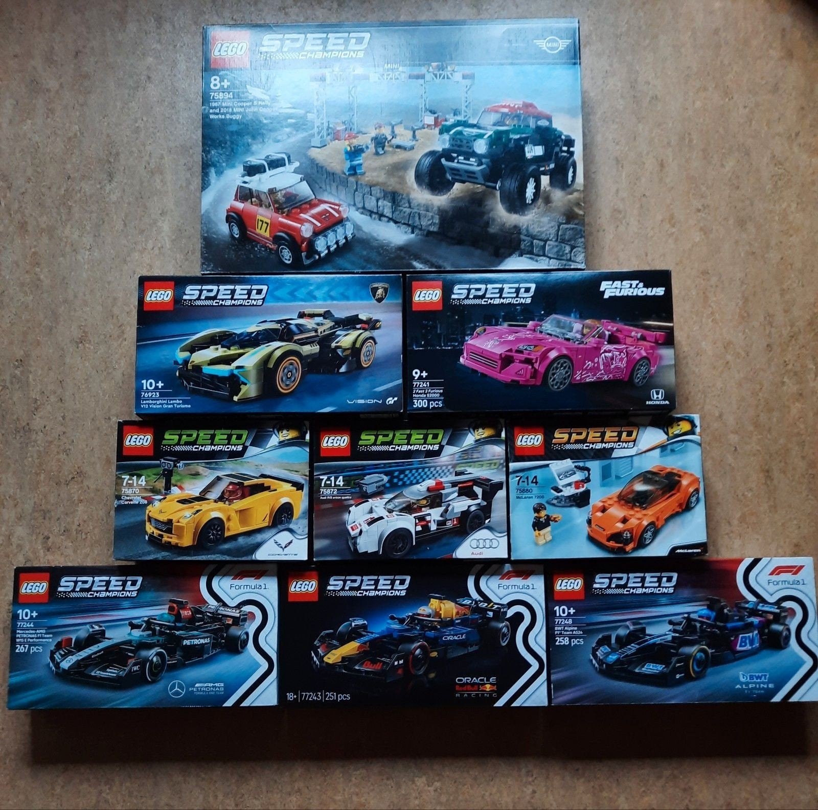 Lego Speed Champions - LEGE doosjes - top conditie!!!, Kinderen en Baby's, Ophalen, Inclusief doos, Lego, Speed Champions