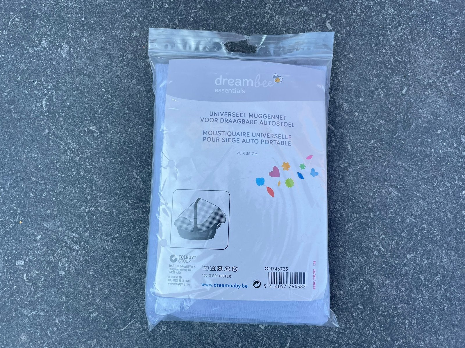 Dreambee muggennet voor autostoel/maxicosi - nieuw!, Ophalen, Nieuw, Overige merken