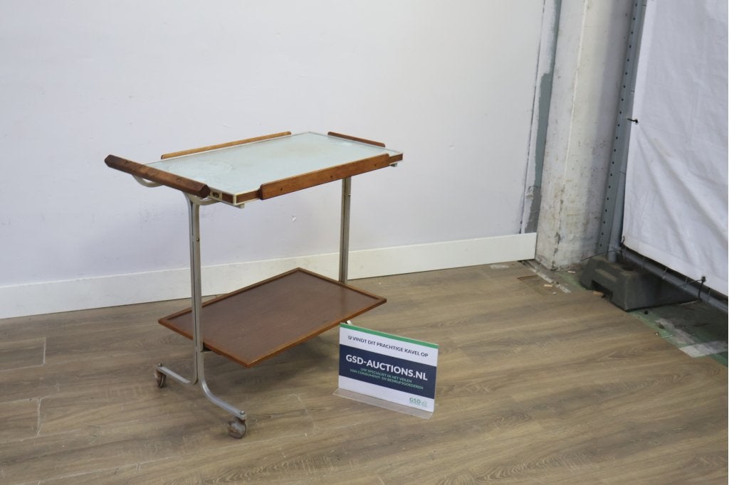 Vintage Elektrische Serveer Trolley