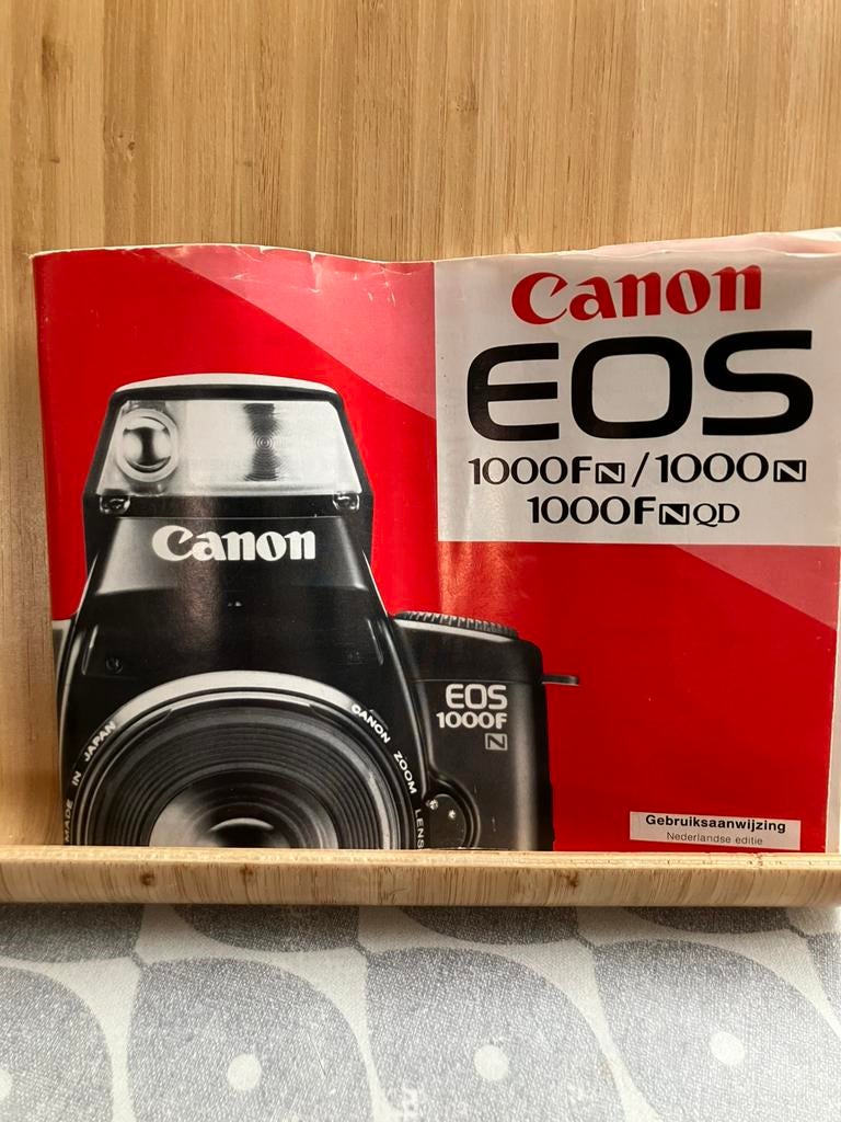 Canon eos 1000f, Audio, Tv en Foto, Ophalen, Gebruikt, Canon