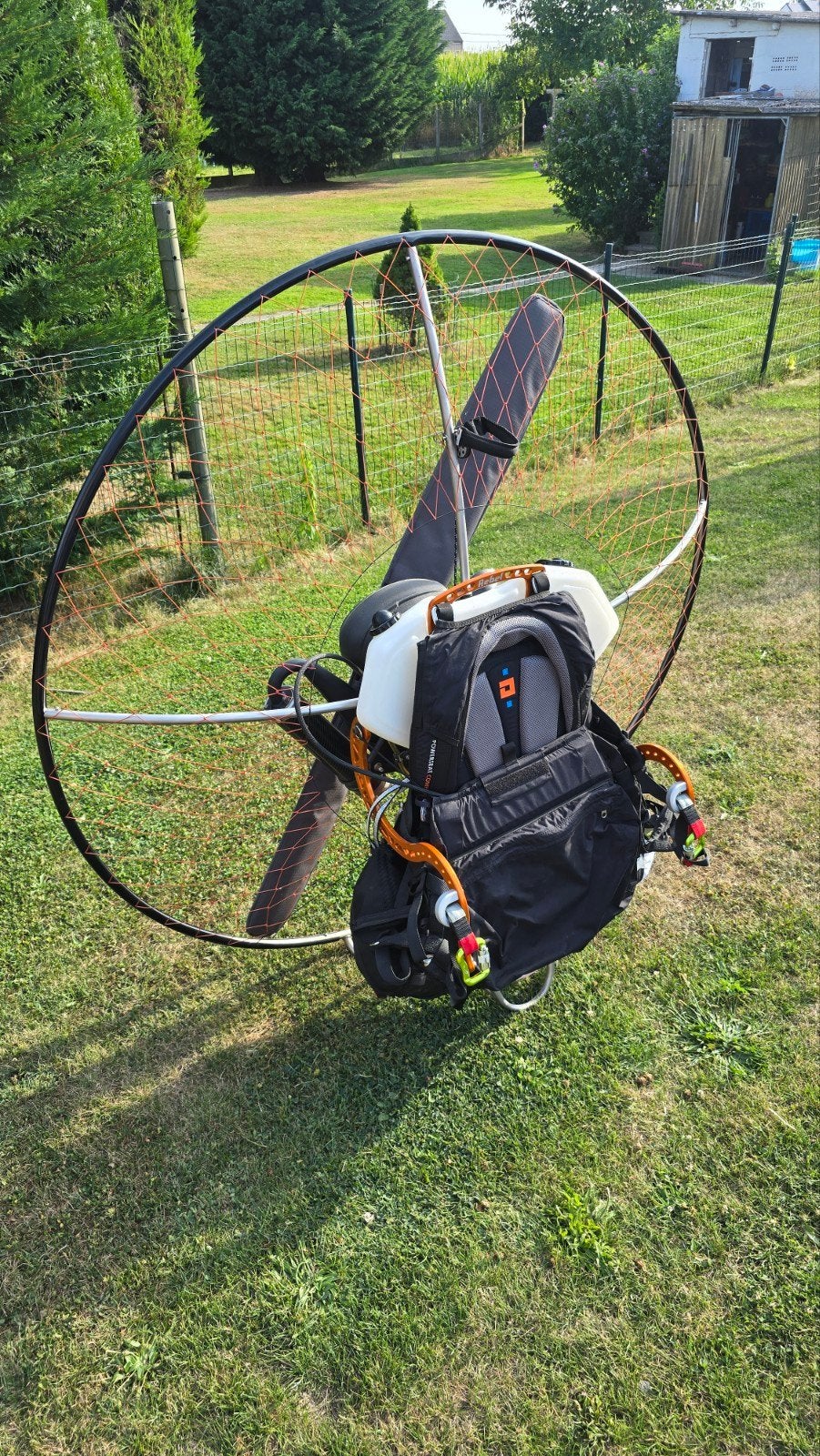 paramotor moster 185, evo aviation rs2, Ophalen, Paramotor