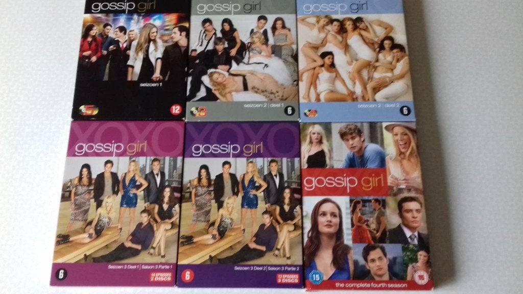 Dvd's Gossip girls alles 10 €, Enlèvement
