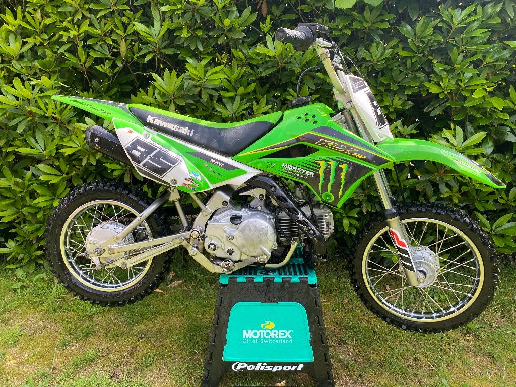 Kawasaki klx 110 pitbike cross crf trf, Motos, Occasion, 110 cm³, Particulier, Moto de cross