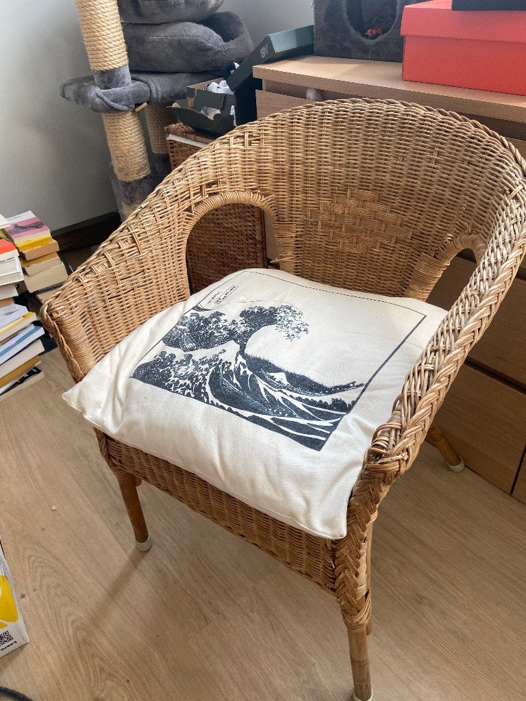 Chaise en Osier, Enlèvement, Utilisé