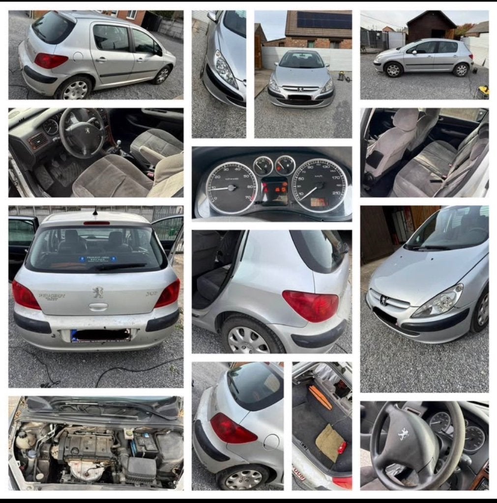 Peugeot 307, Autos, Argent ou Gris, Boîte manuelle, 5 portes, Particulier