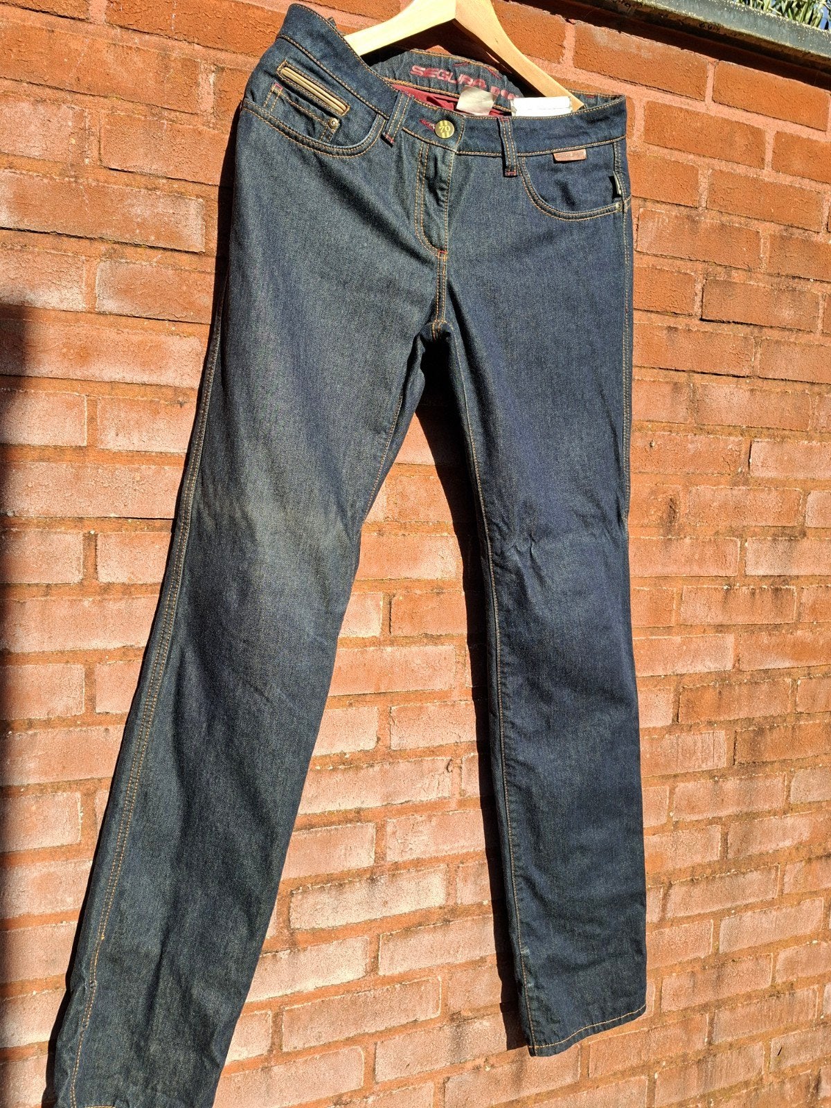 Segura Lady Julys motorjeans – maat 38 – perfecte staat, Motoren, Ophalen, SEGURA 70, Broek | textiel, Dames