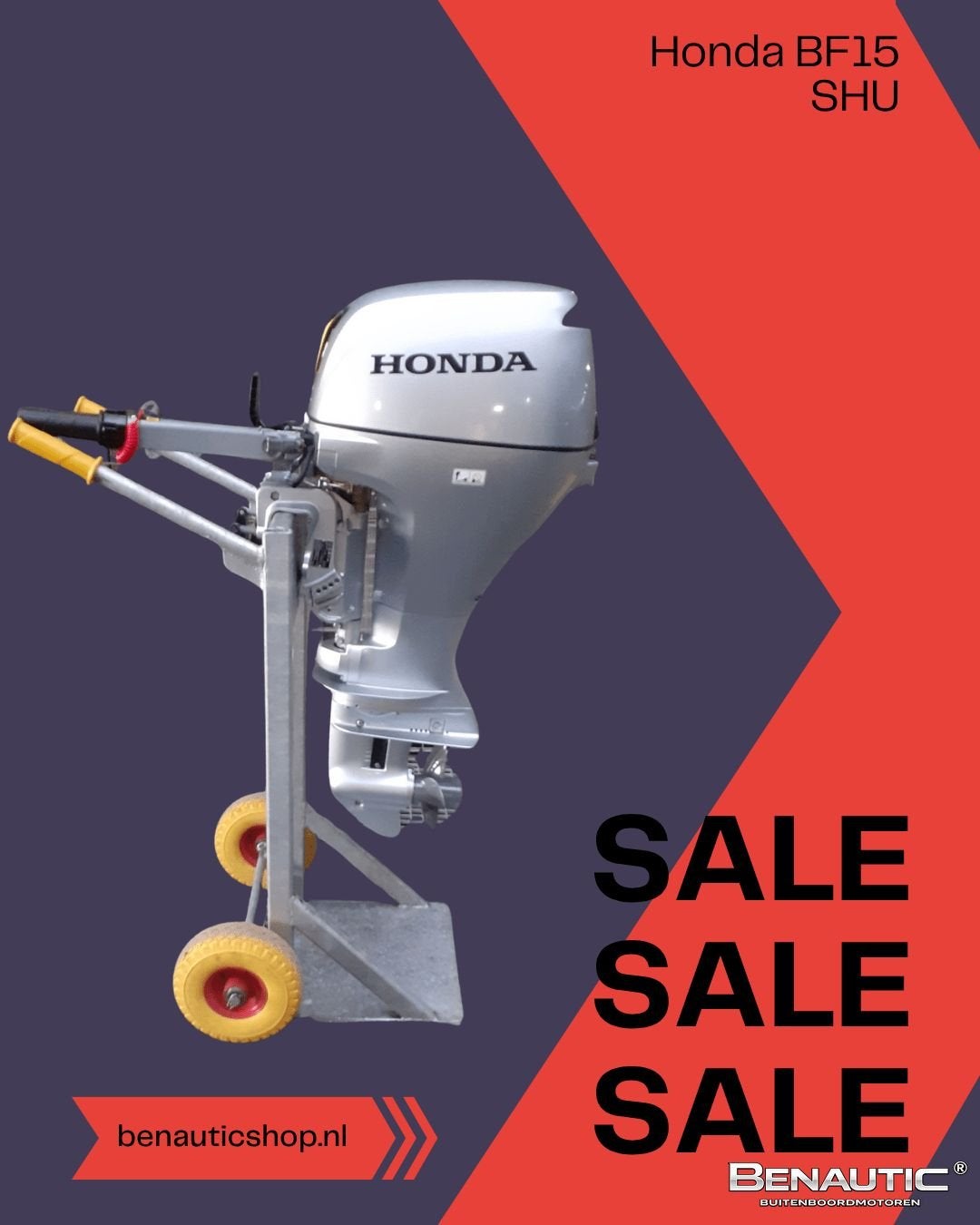 Direct leverbaar! Nieuwe Honda 15pk kortstaart BF15 SHU, Sports nautiques & Bateaux, Moteurs Hors-bord & In-bord, -, Neuf, -, -