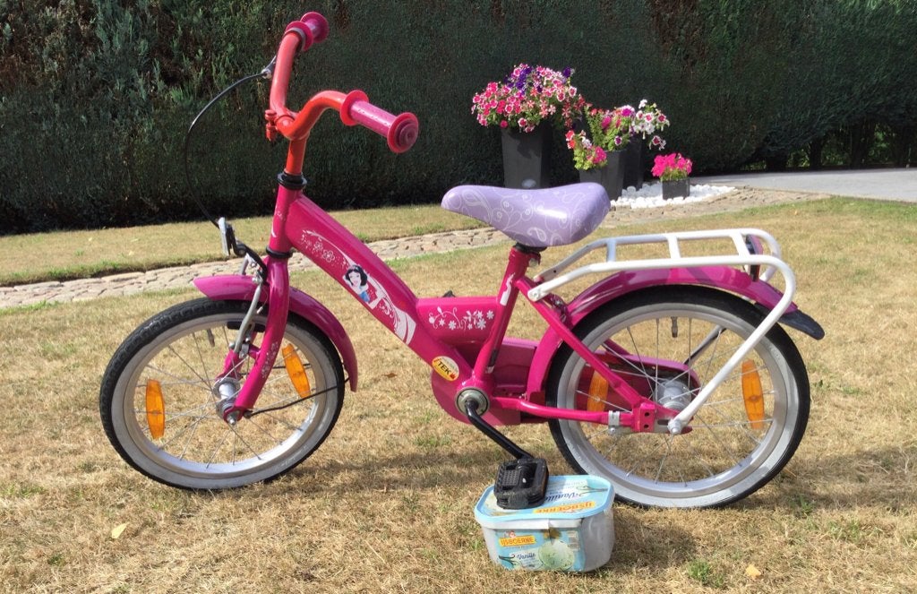 Kinderfietsjes 16 inch, Ophalen, Gebruikt, 16 tot 20 inch