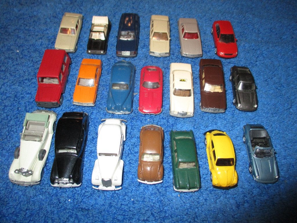 Wiking lot de 20 voitures éch 1/87 pour Marklin (5), Enlèvement ou Envoi, Utilisé, Voiture, Wiking