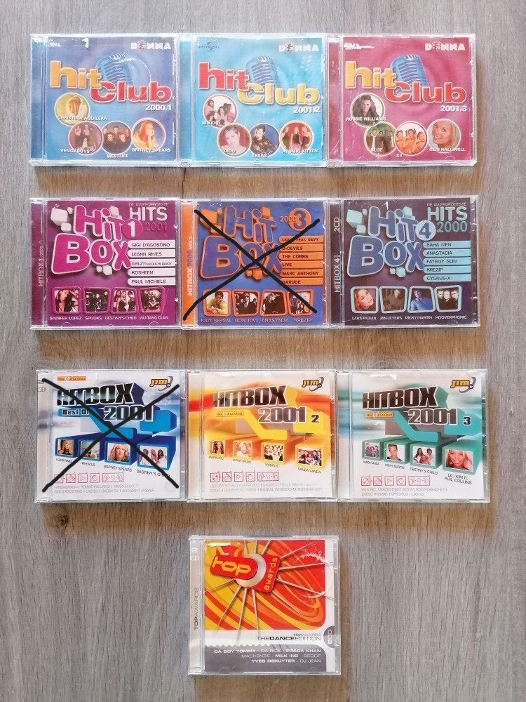 Lot CD's - Hitboxen, Enlèvement ou Envoi, Utilisé, Dance
