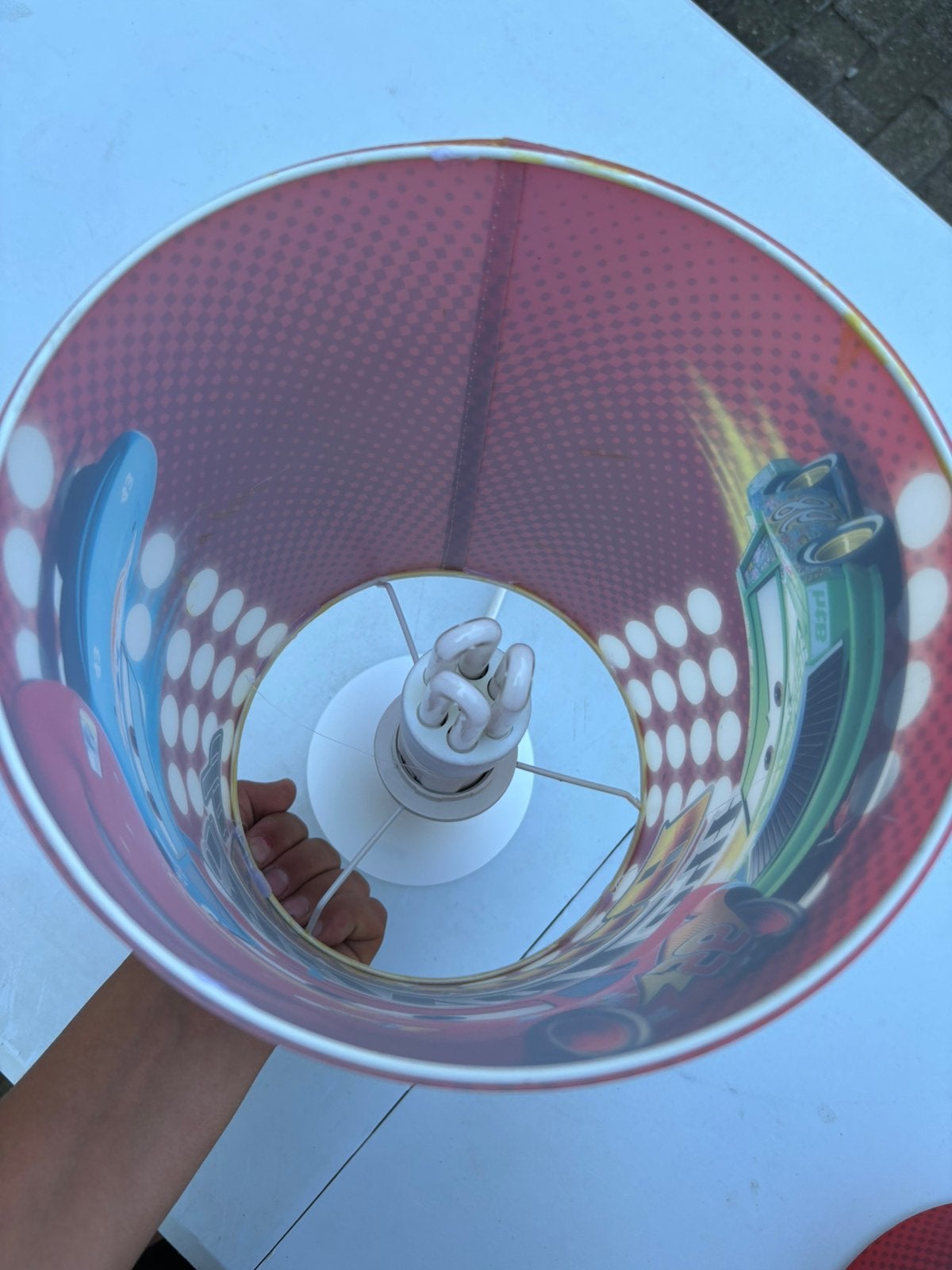 Cars lamp, Ophalen, Zo goed als nieuw