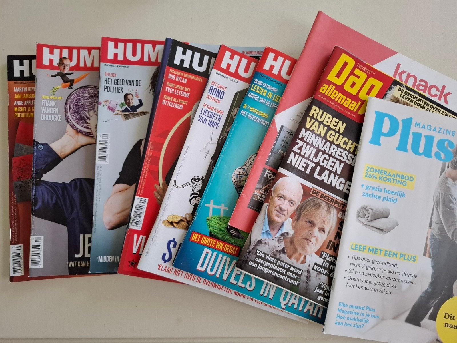 oude tijdschriften / pakket 3, Ophalen