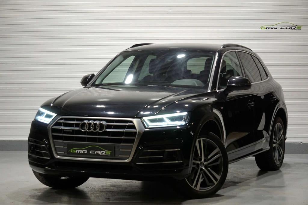 Audi Q5 Q5 2.0 TDi Automaat-Nav-Leder-Airco-Keyless-Garantie, Auto's, Automaat, Gebruikt, 4 cilinders, Q5