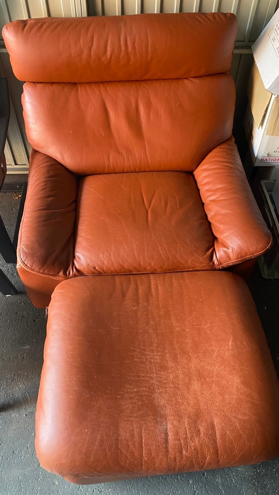 Zetel durlet, Huis en Inrichting, Ophalen, Gebruikt, Vintage, 50 tot 75 cm