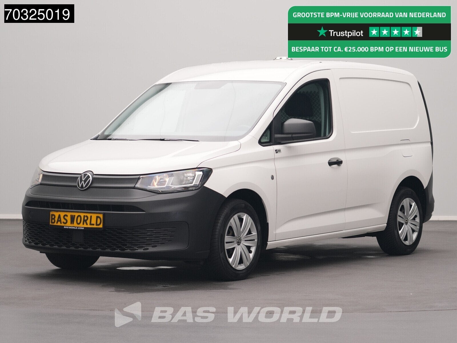 Volkswagen Caddy 122PK Automaat L1H1 Airco Cruise Parkeersen, Auto's, Gebruikt, Euro 6, 4 cilinders, Volkswagen