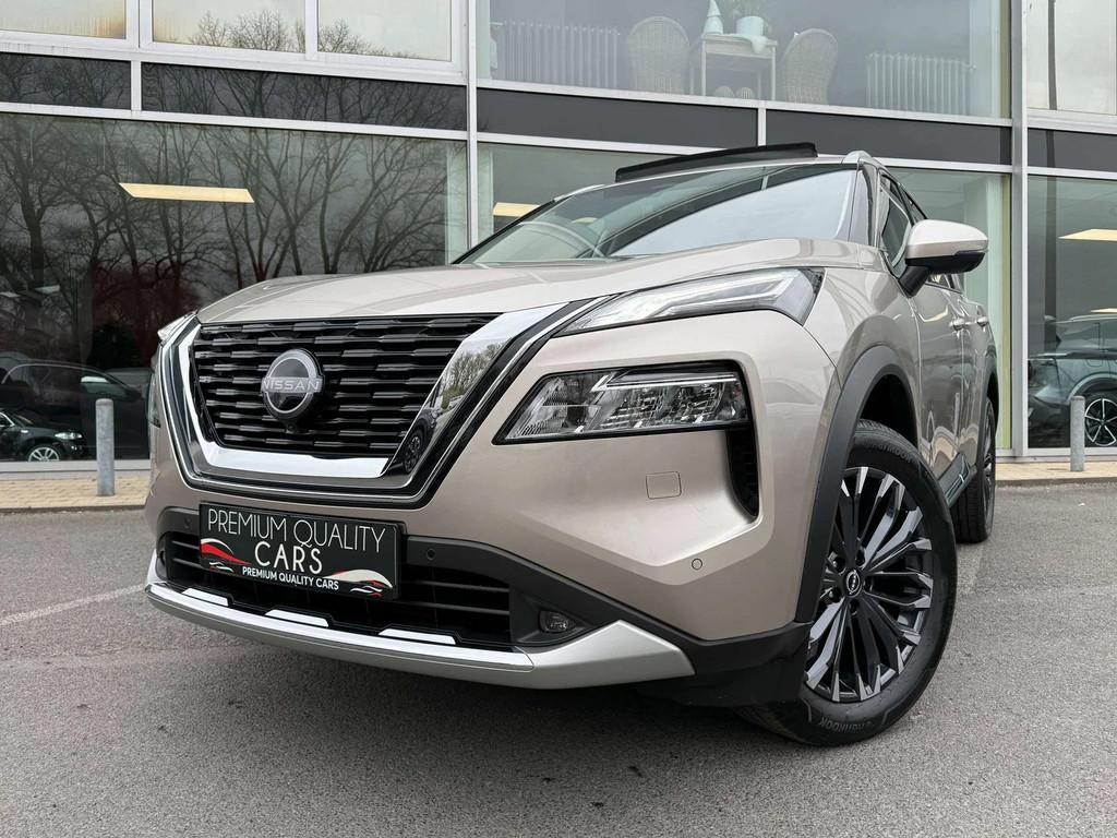 Nissan X-Trail TEKNA / PANO / ZETELVERWARMING / LEDER / 360, Auto's, Automaat, Gebruikt, Beige, Bedrijf