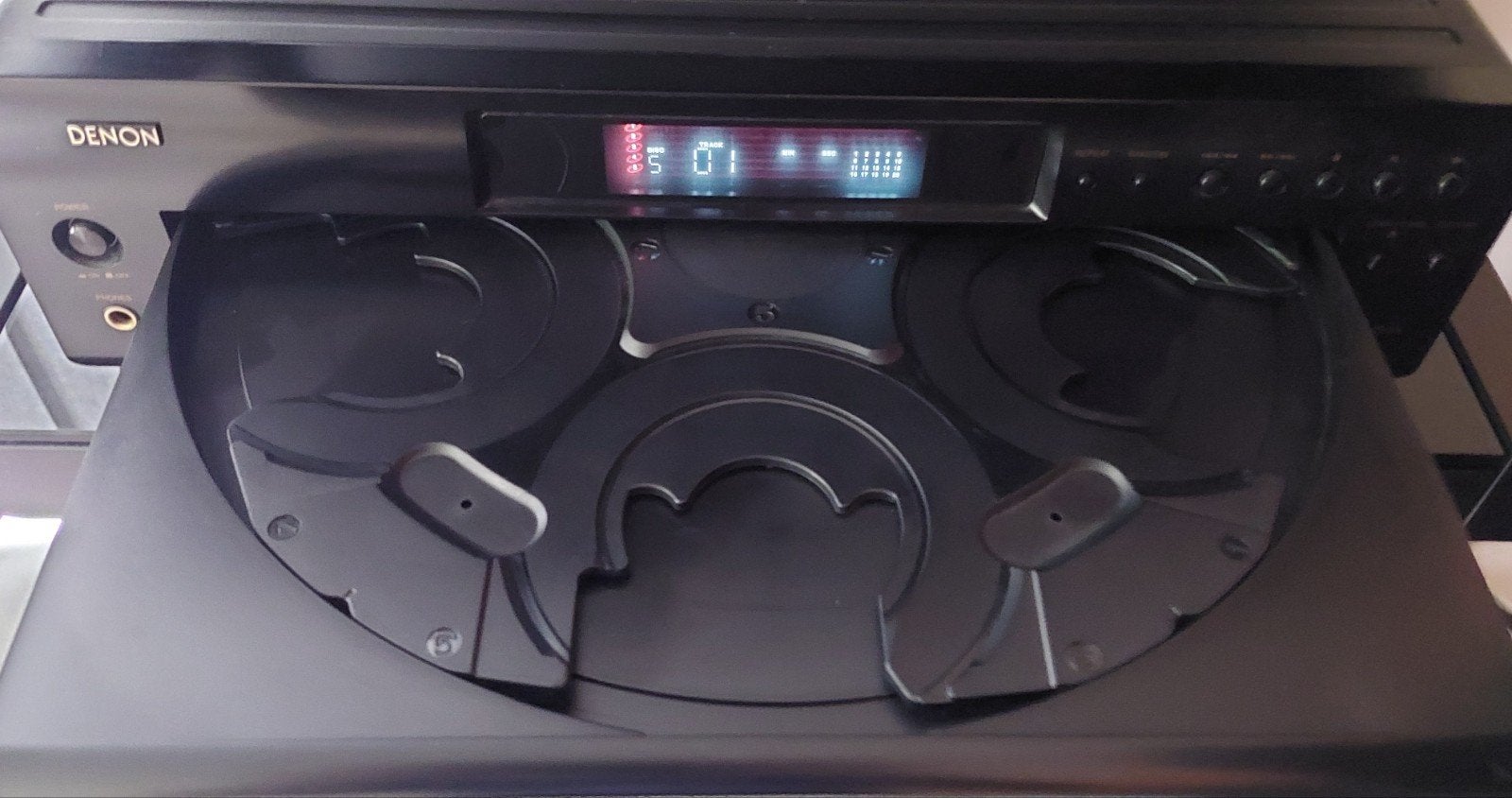Denon DCM 500 AE 5cd speler, TV, Hi-fi & Vidéo, Enlèvement ou Envoi, Utilisé, Autres marques, Changeur