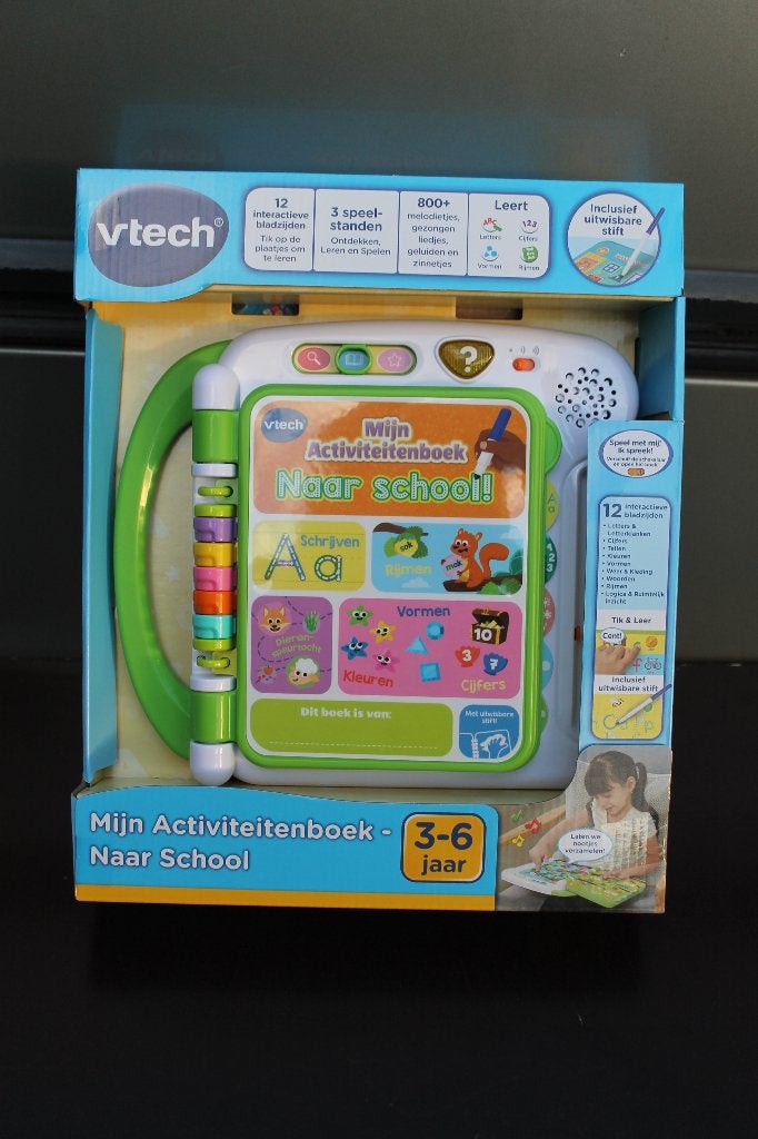 V-Tech Mijn activiteiten boek naar school, Nieuw in de doos, Enlèvement ou Envoi, Neuf